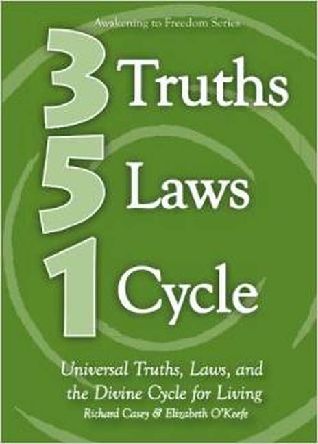 Richard Casey's Book Cover 3 Truths 5 Laws 1 Cycle available on Amazon